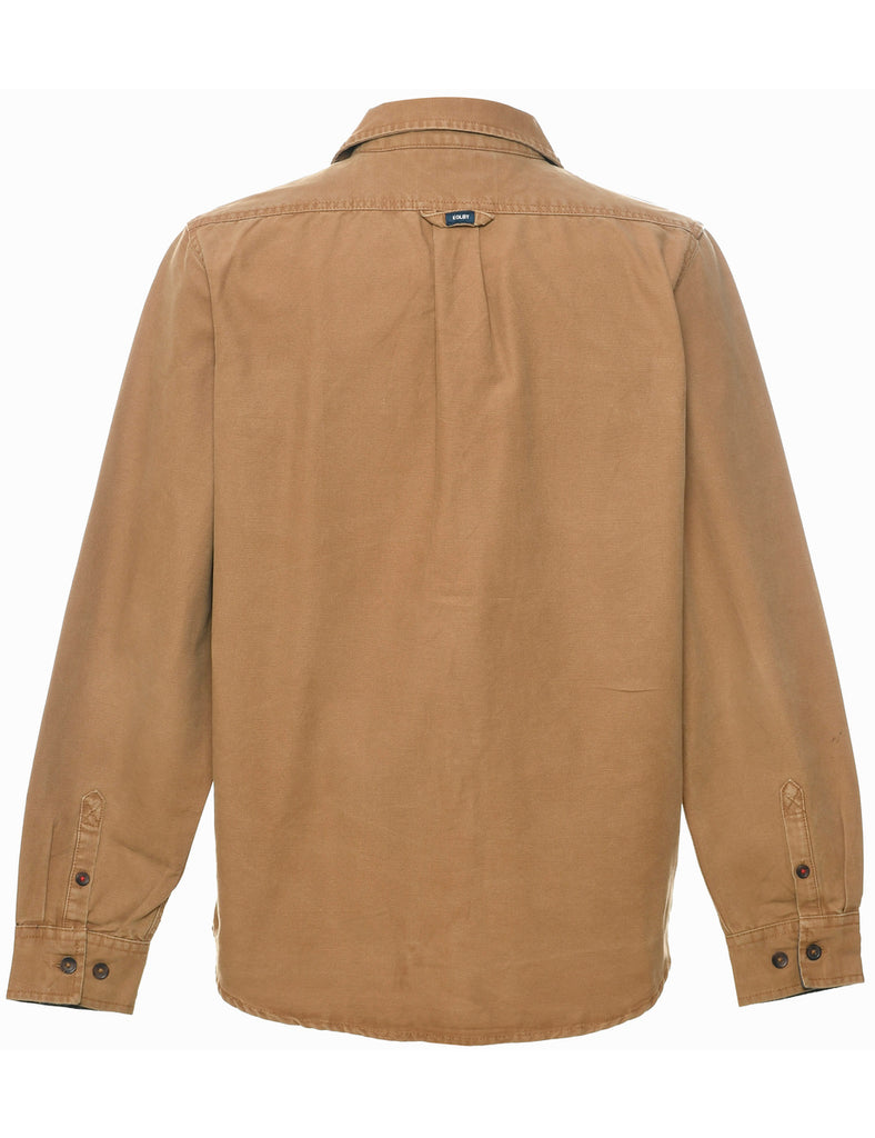 Brown Workwear Shirt - M