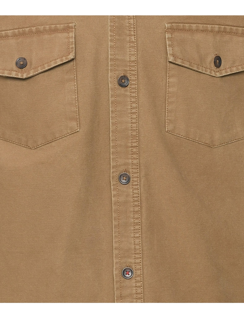 Brown Workwear Shirt - M