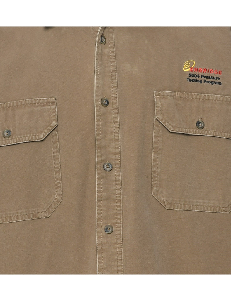 Brown Workwear Shirt - XL