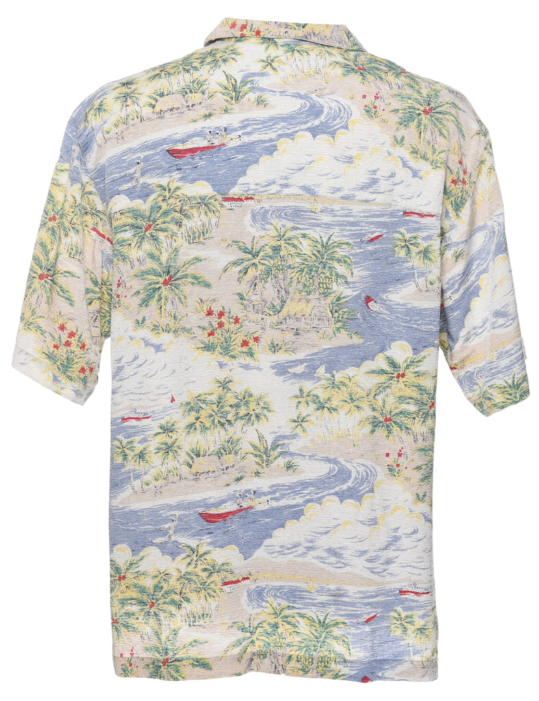 Bugle Boy Hawaiian Shirt - L
