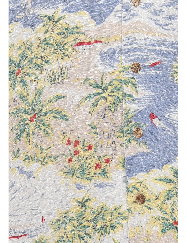 Bugle Boy Hawaiian Shirt - L
