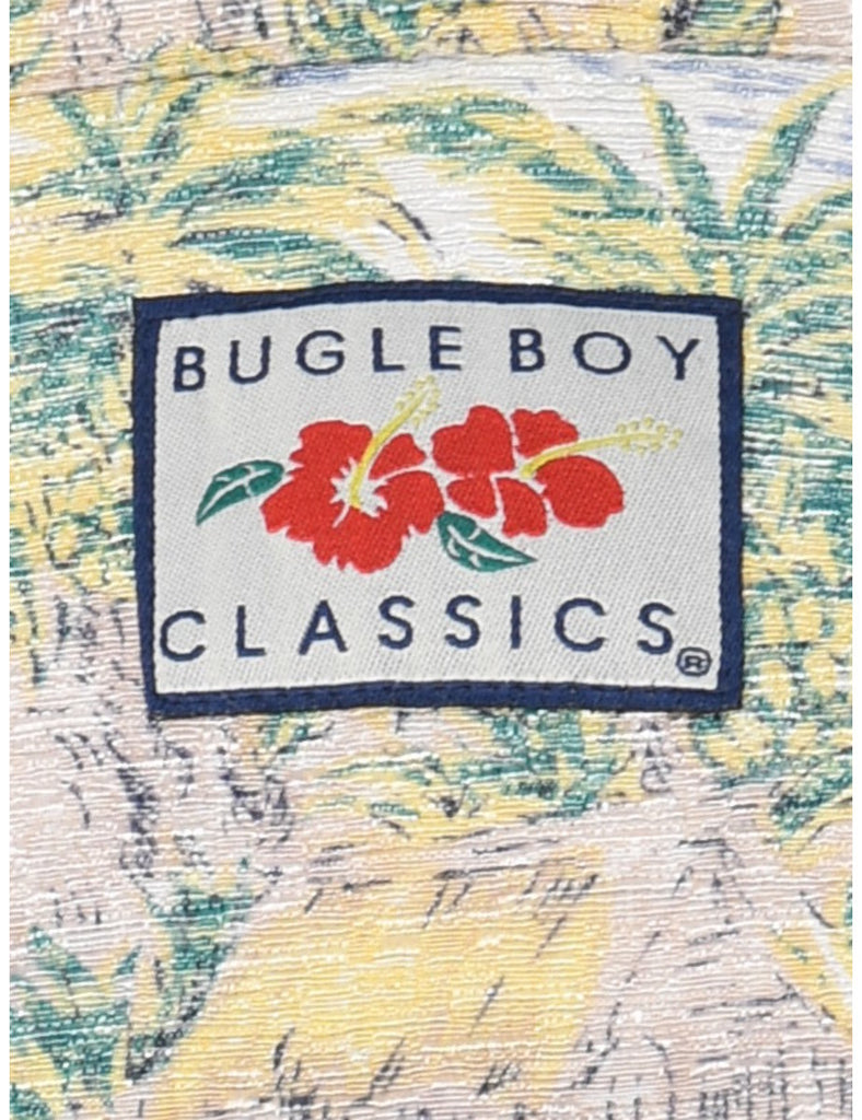 Bugle Boy Hawaiian Shirt - L