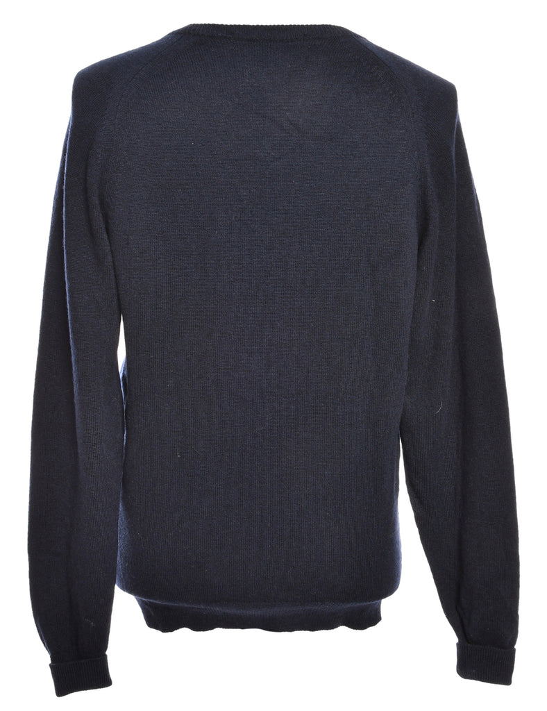 Burberry Navy Jumper - L