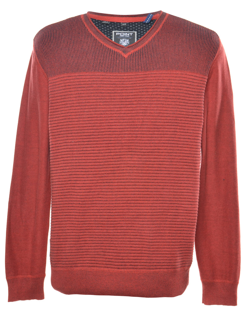Burgundy Jumper - M