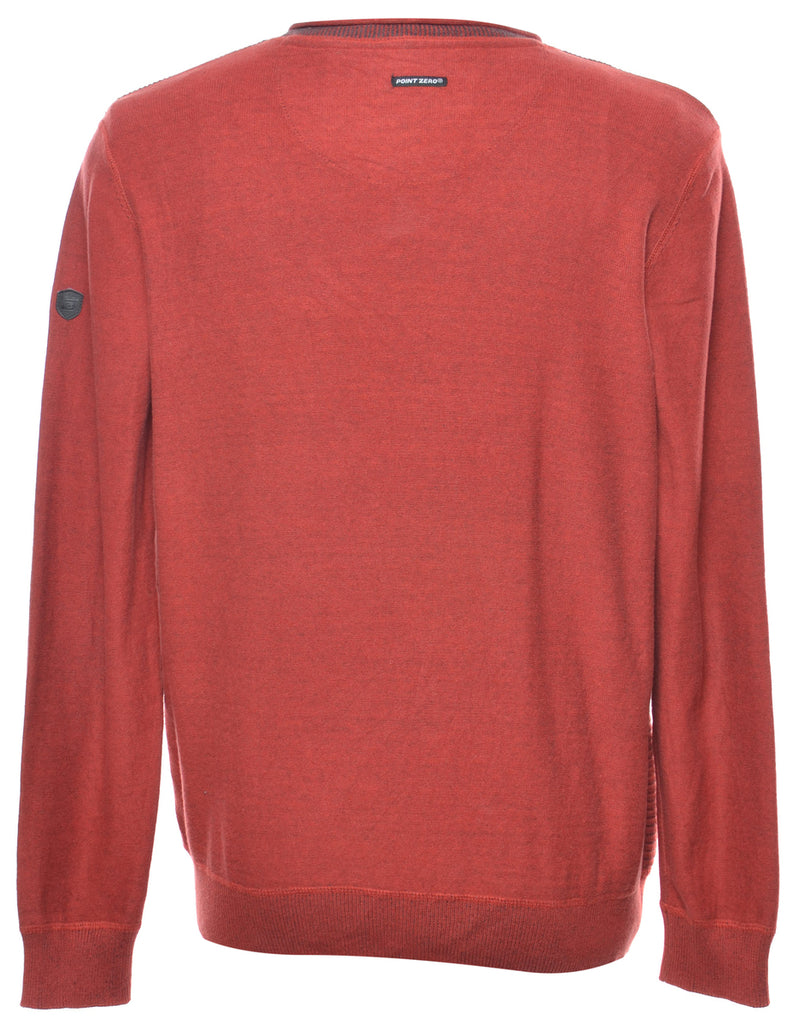 Burgundy Jumper - M