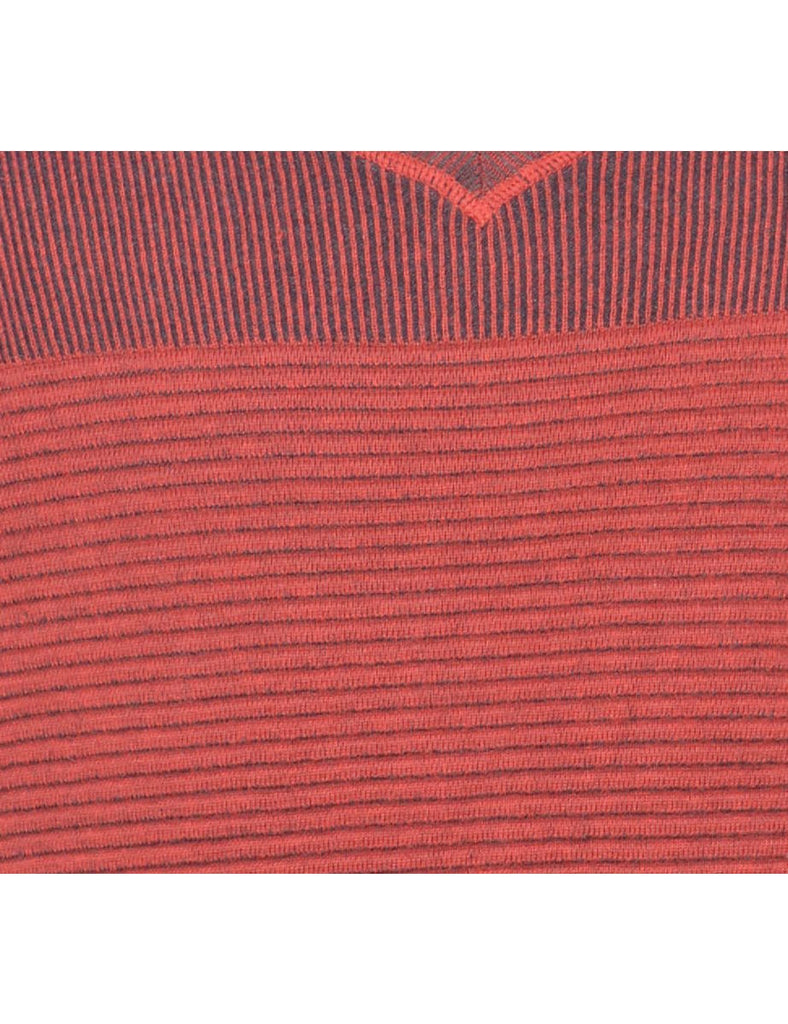 Burgundy Jumper - M