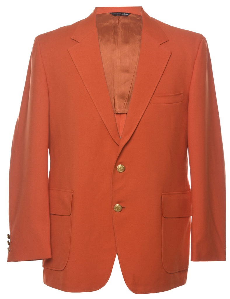 Burnt Orange Blazer - L