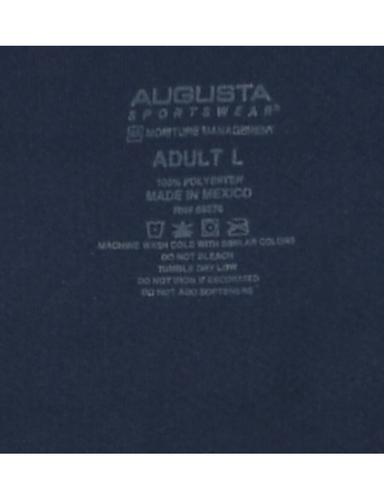 Button Front ETSU Printed T-shirt - L