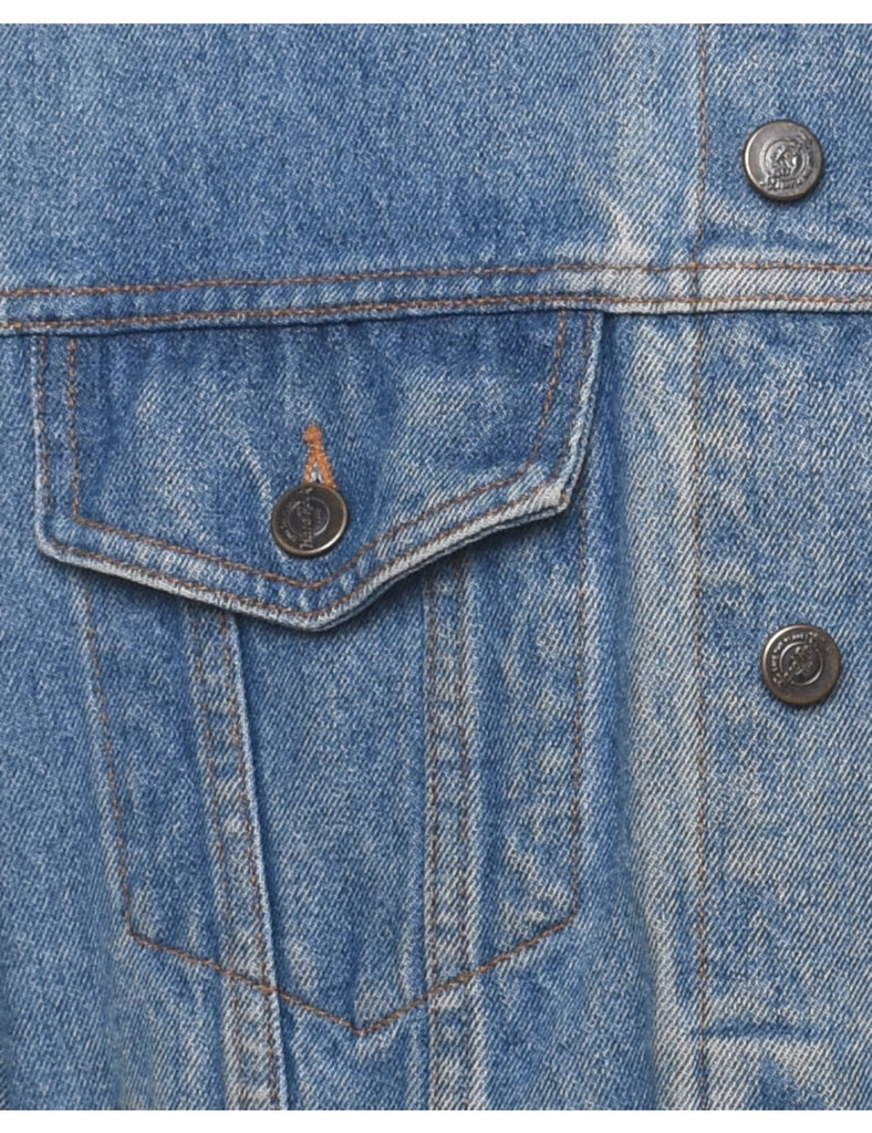Button Front Hard Rock Cafe Denim Jacket - L