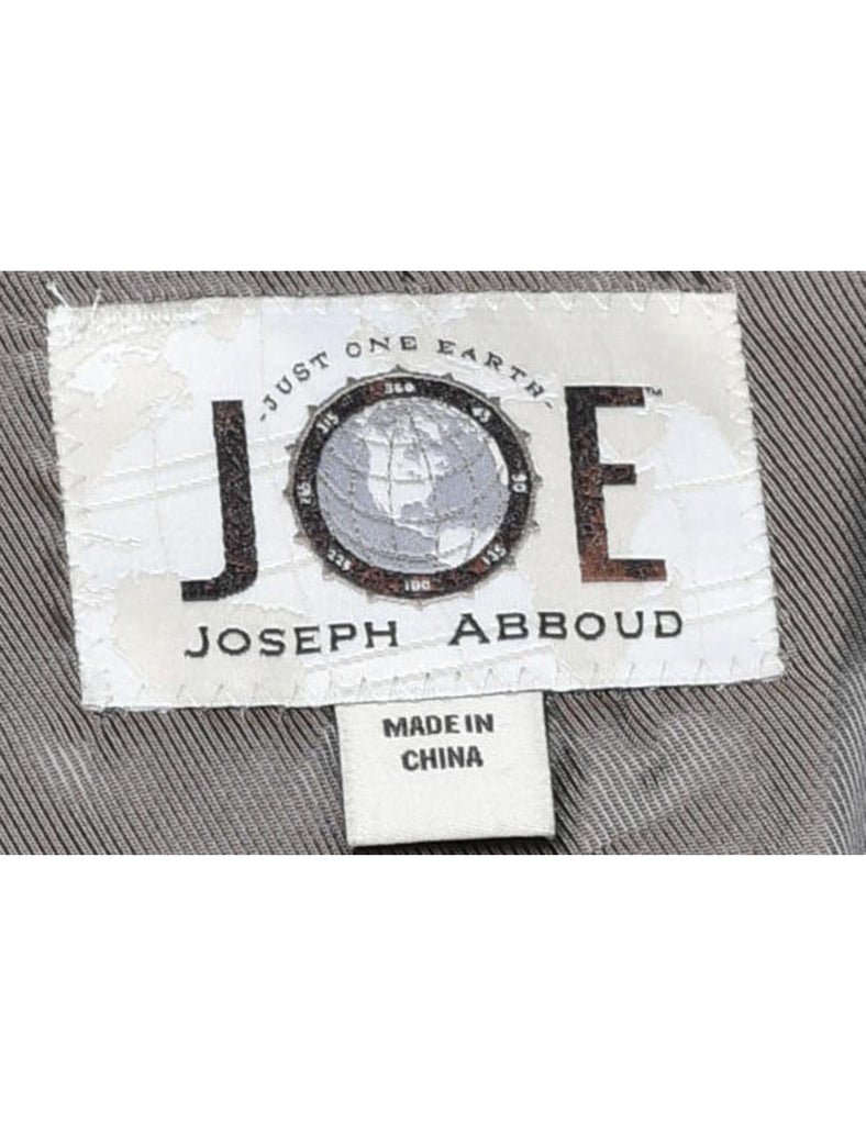 Button Front Waistcoat - M