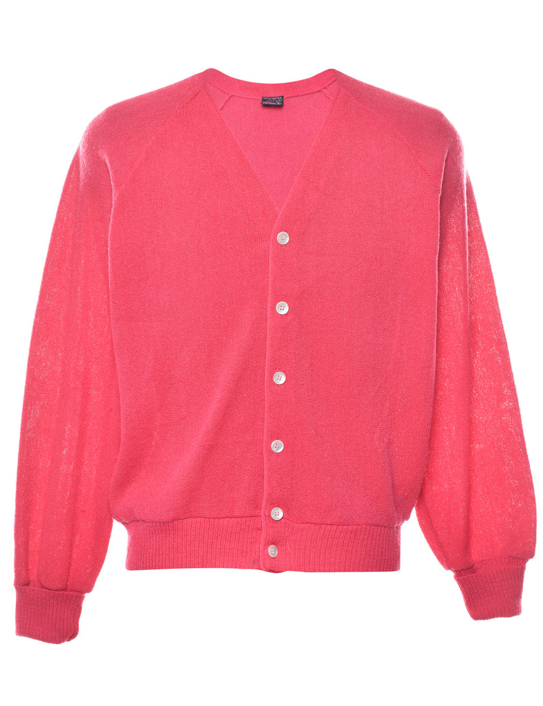 Button Through Cardigan - L