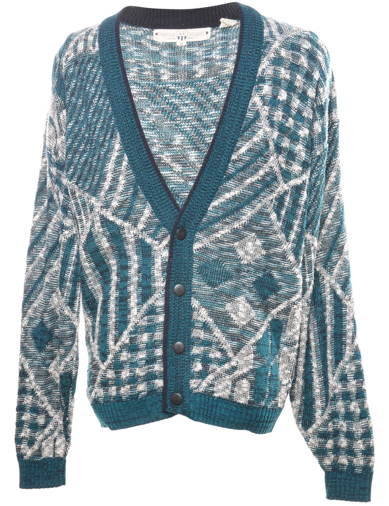 Button Through Cardigan - M