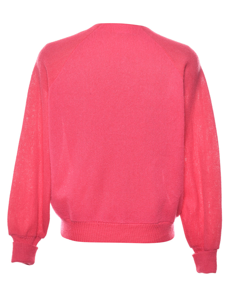 Button Through Cardigan - L