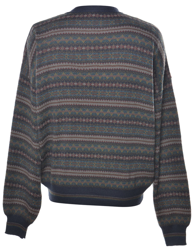 Button Through Cardigan - L