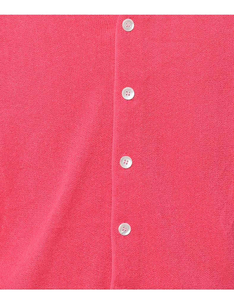 Button Through Cardigan - L