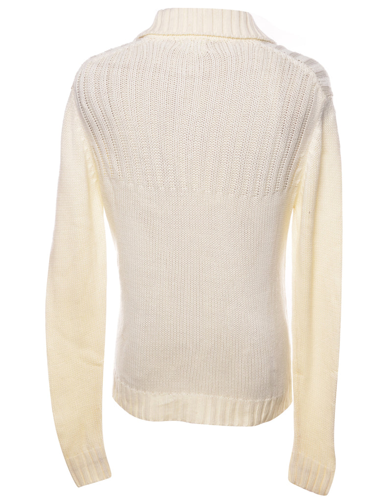 Button Through Jumper - M