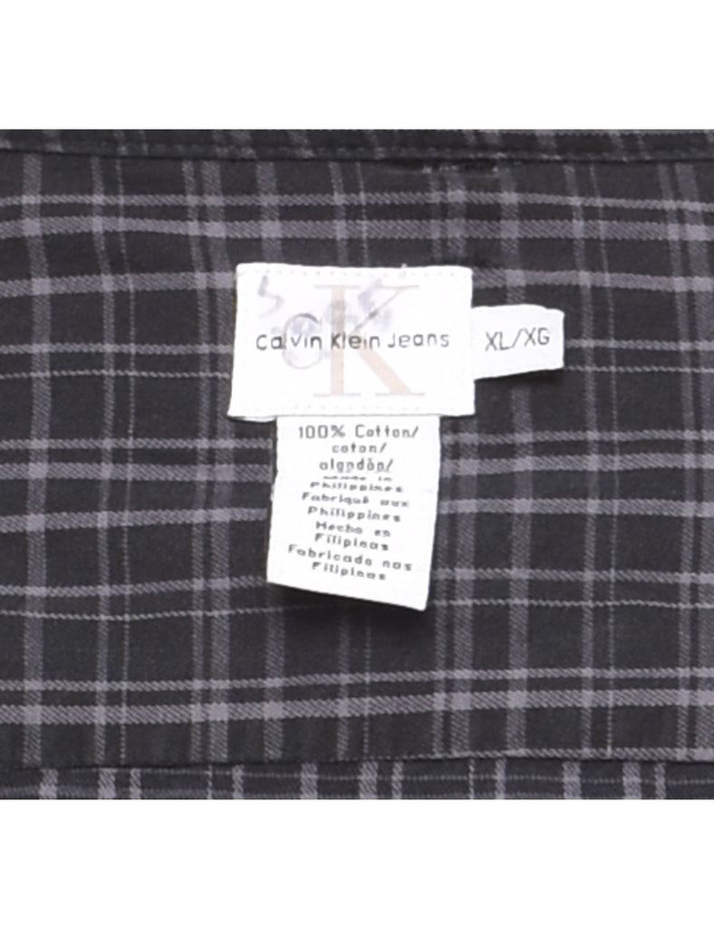 Calvin Klein Checked Shirt - XL