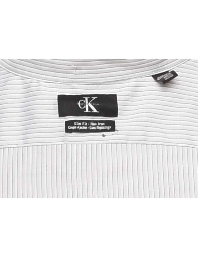 Calvin Klein Pinstriped Shirt - XL