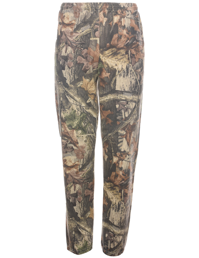 Camouflage Design Jogging Bottoms - W28 L31