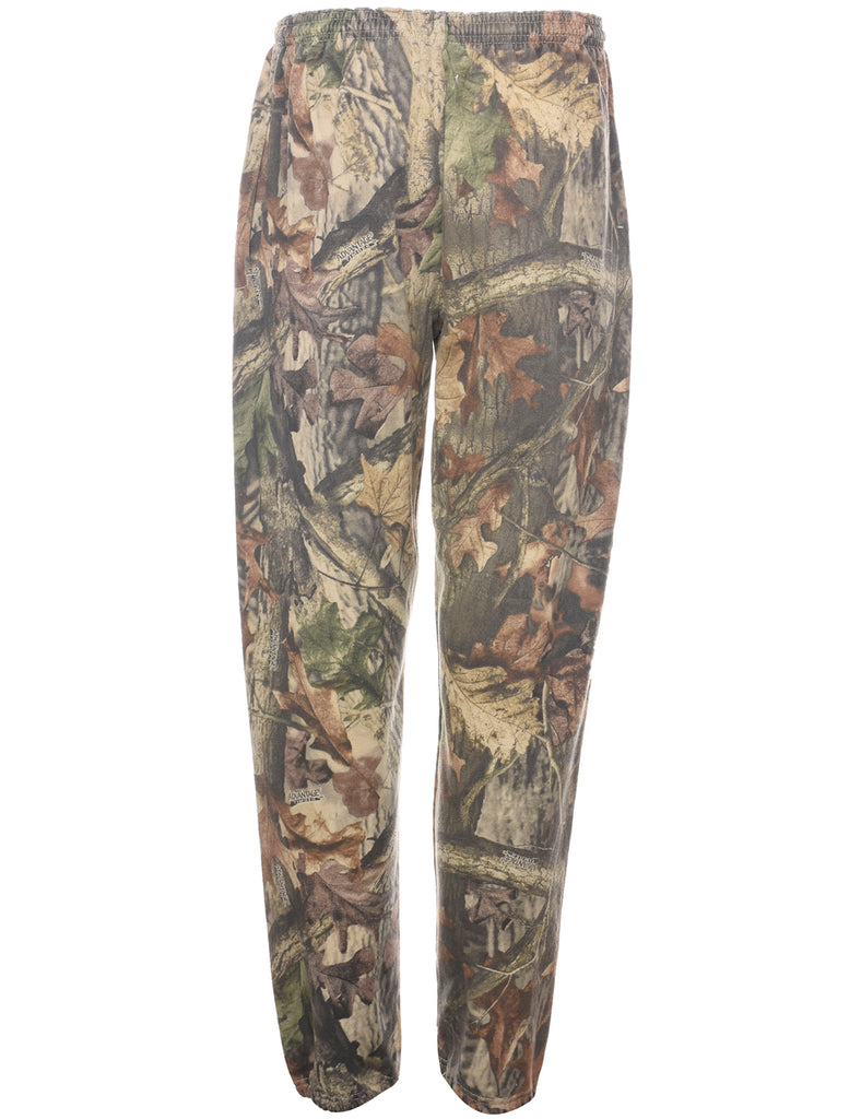 Camouflage Design Jogging Bottoms - W28 L31