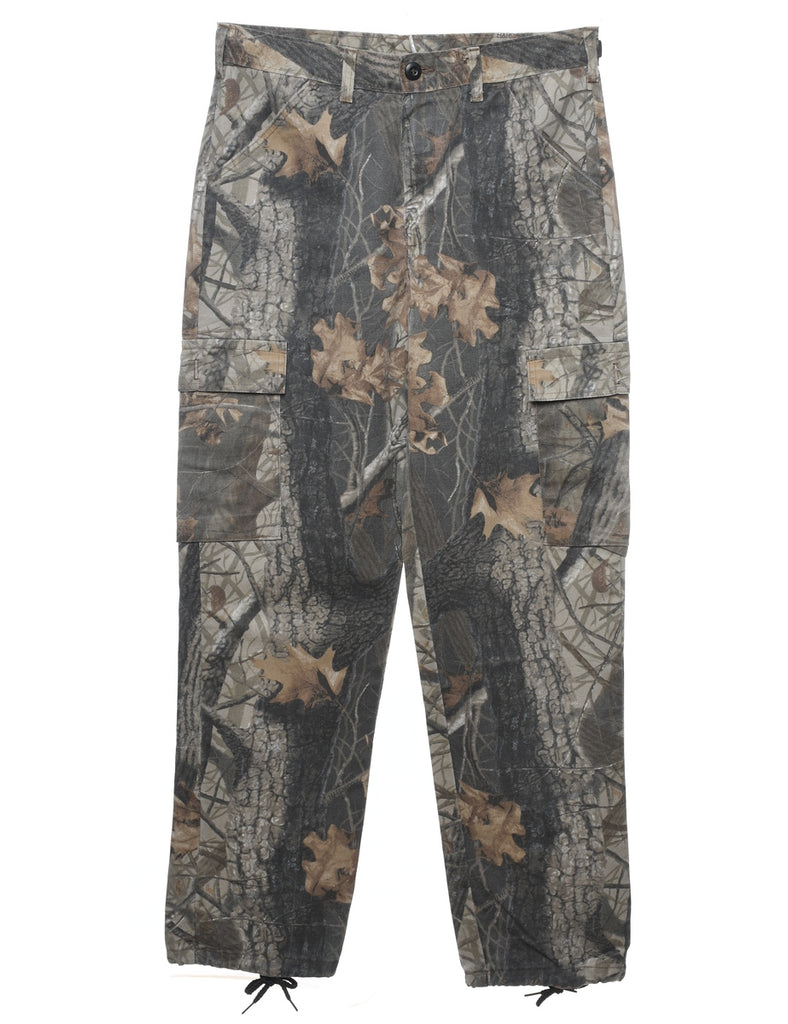 Camouflage Print Classic Cargo Trousers - W32 L31