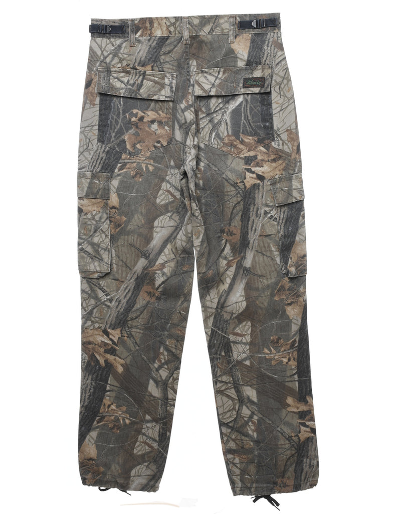 Camouflage Print Classic Cargo Trousers - W32 L31