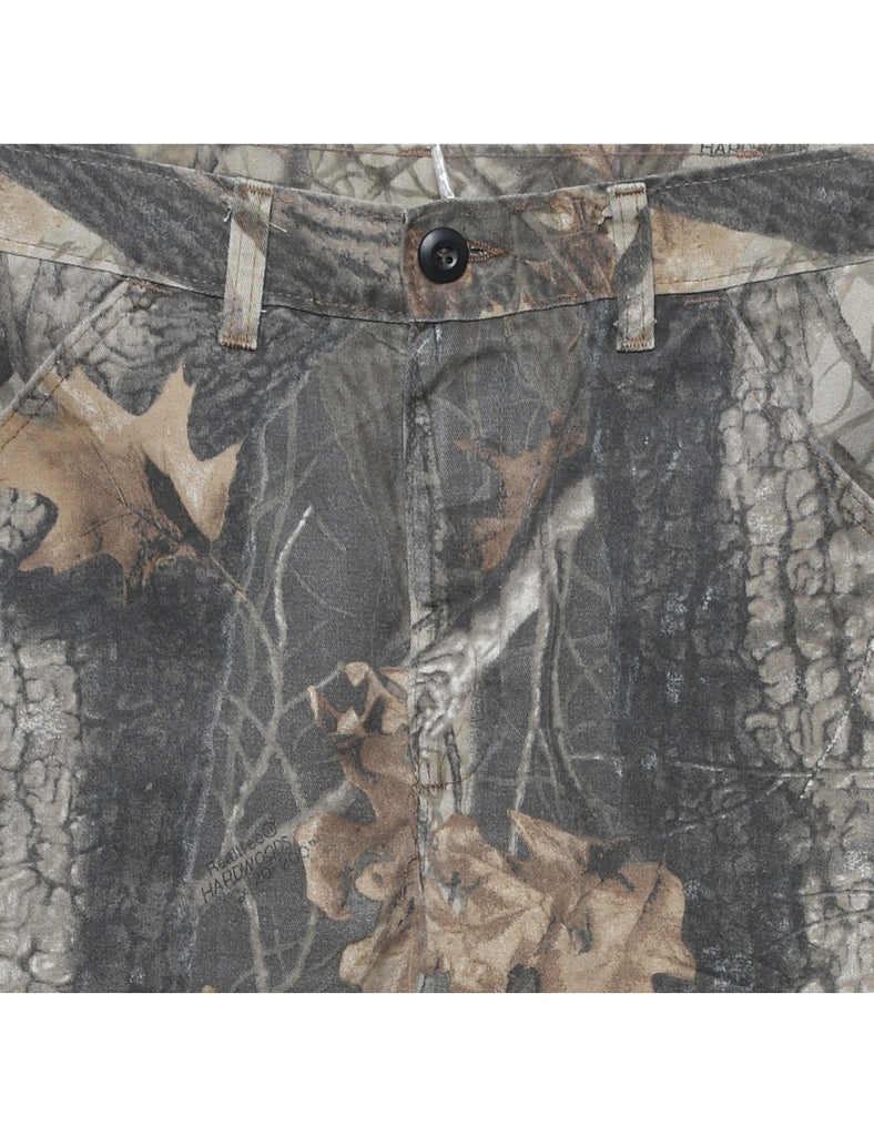 Camouflage Print Classic Cargo Trousers - W32 L31