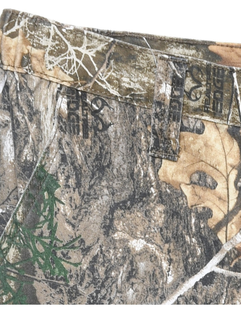 Camouflage Print Classic Cargo Trousers - W34 L32