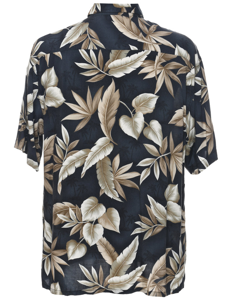 Campia Foliage Hawaiian Shirt - L
