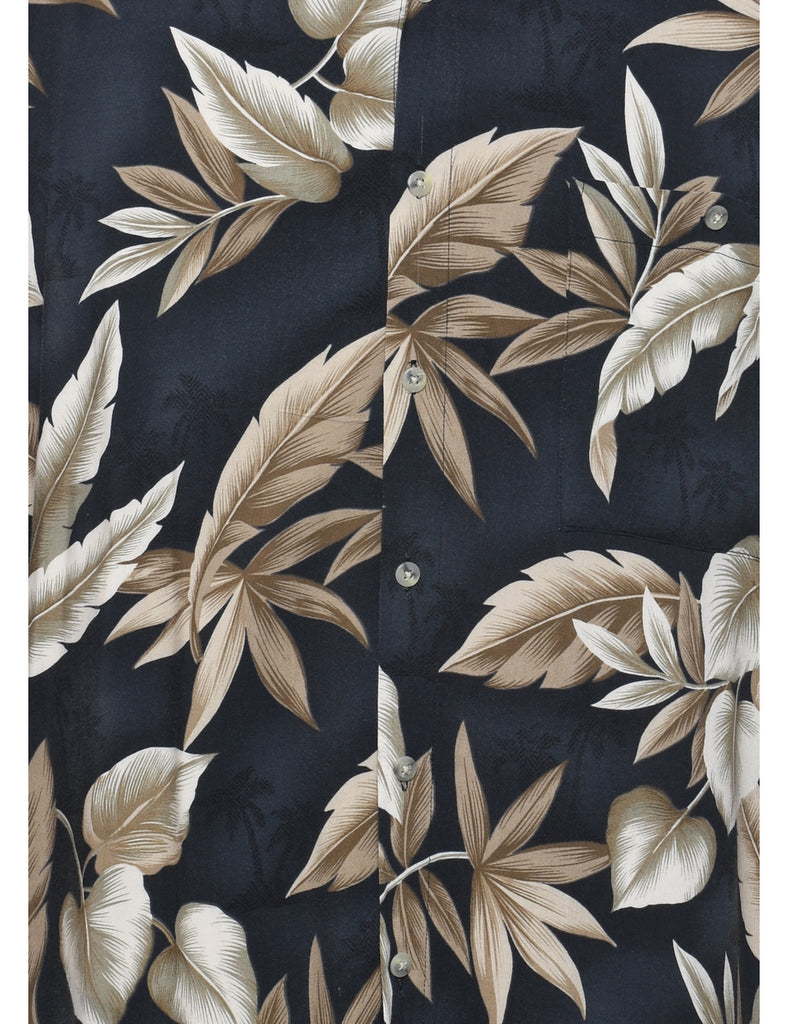 Campia Foliage Hawaiian Shirt - L