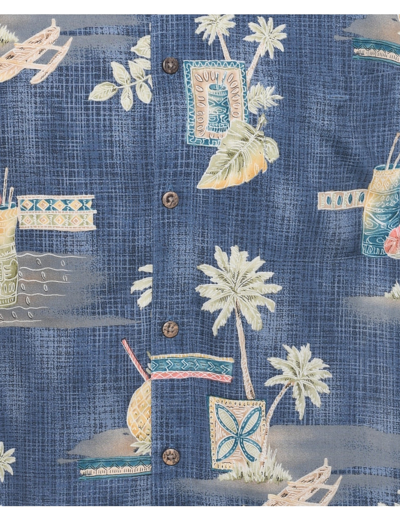 Campia Hawaiian Shirt - L