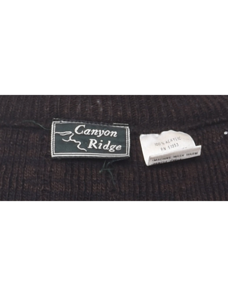 Canyon Ridge Patterned Jumper - XL