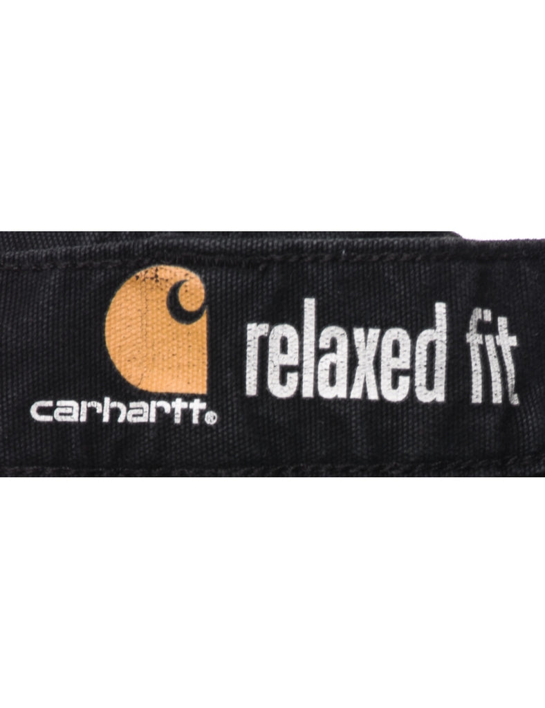 Carhartt Black Cargo Trousers - W30 L32