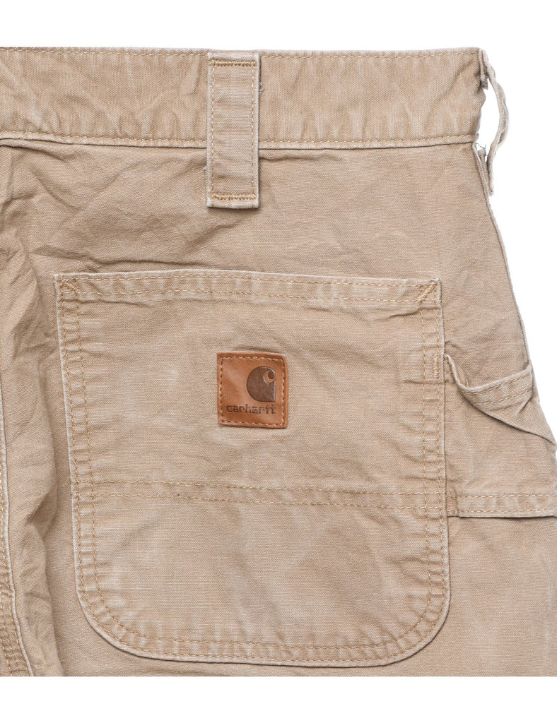 Carhartt Light Brown Casual Workwear Trousers - W32 L34