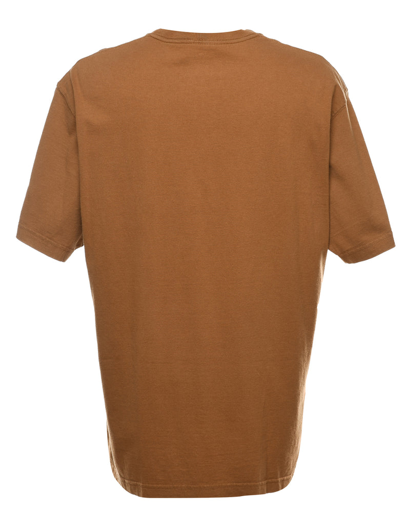 Carhartt Plain Light Brown T-shirt - L