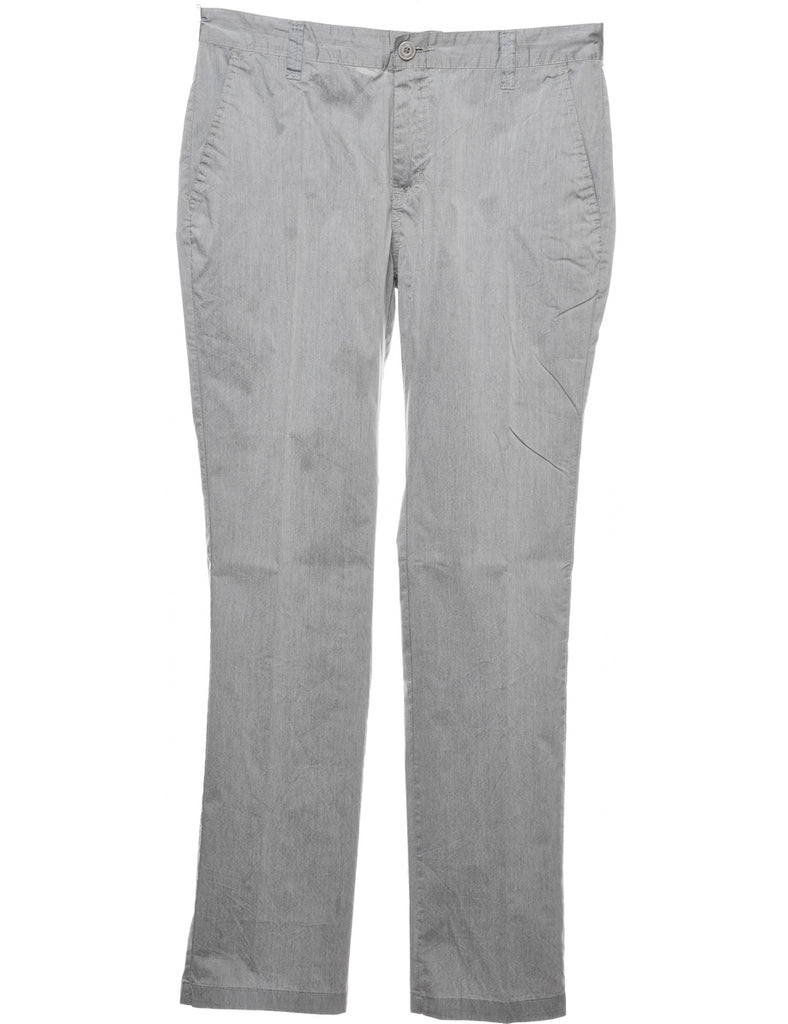 Casual Light Grey Tailored Trousers - W32 L32