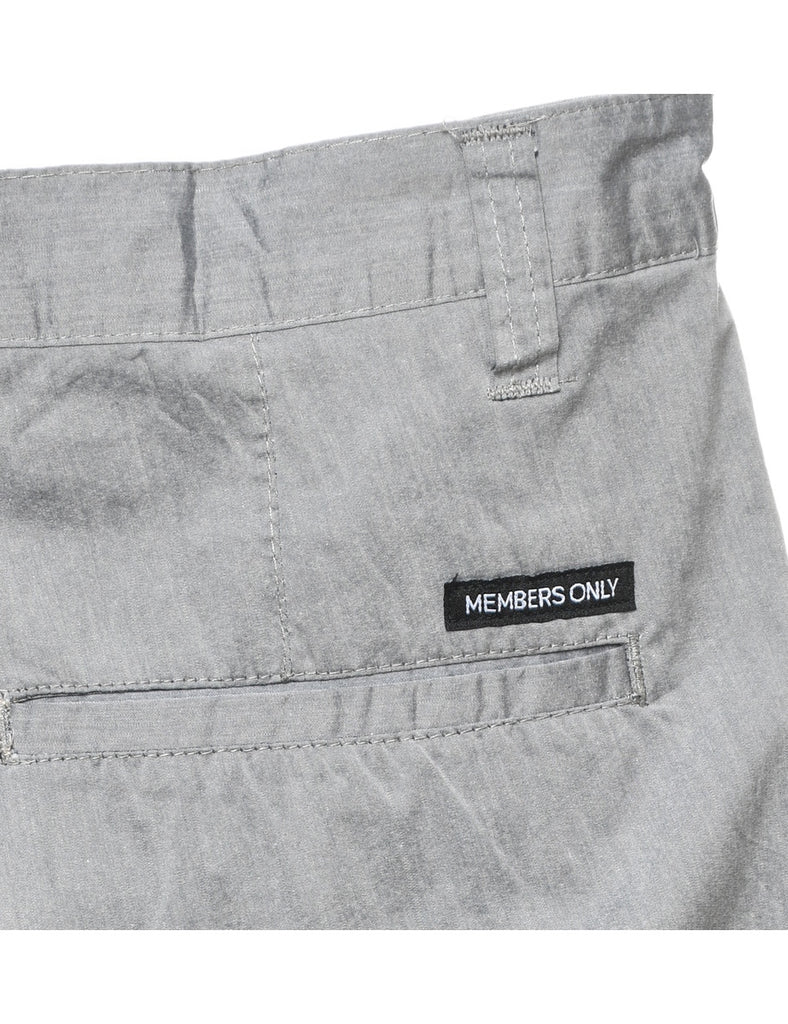 Casual Light Grey Tailored Trousers - W32 L32