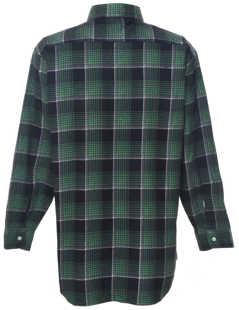 Champion 70's Collar Checked Shirt - L
