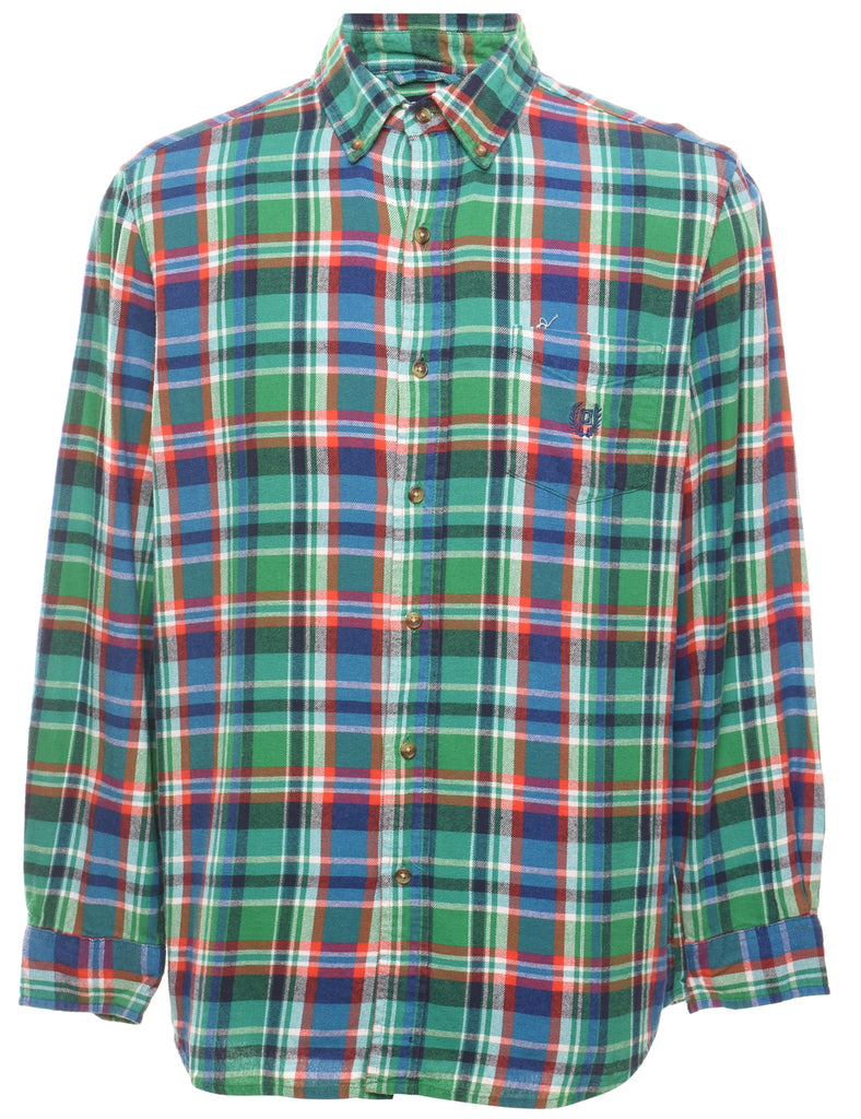 Chaps Checked Shirt - M