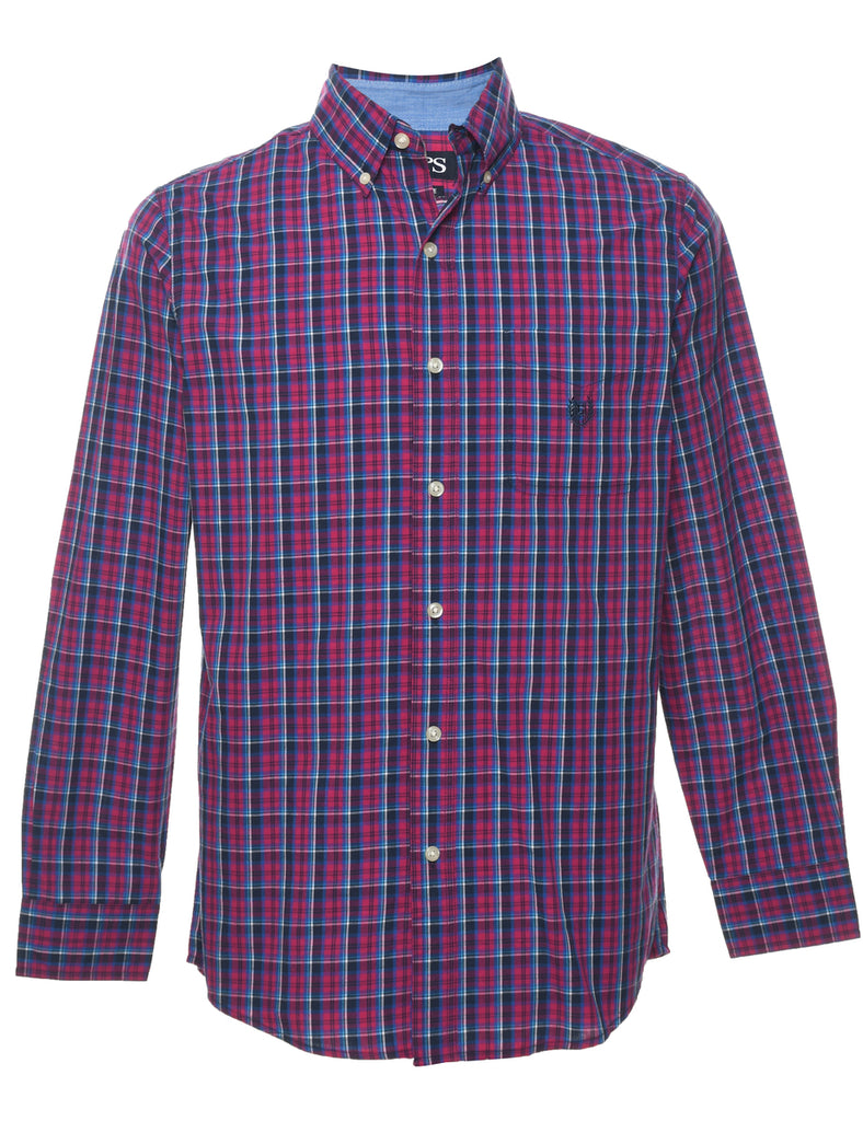 Chaps Checked Shirt - S