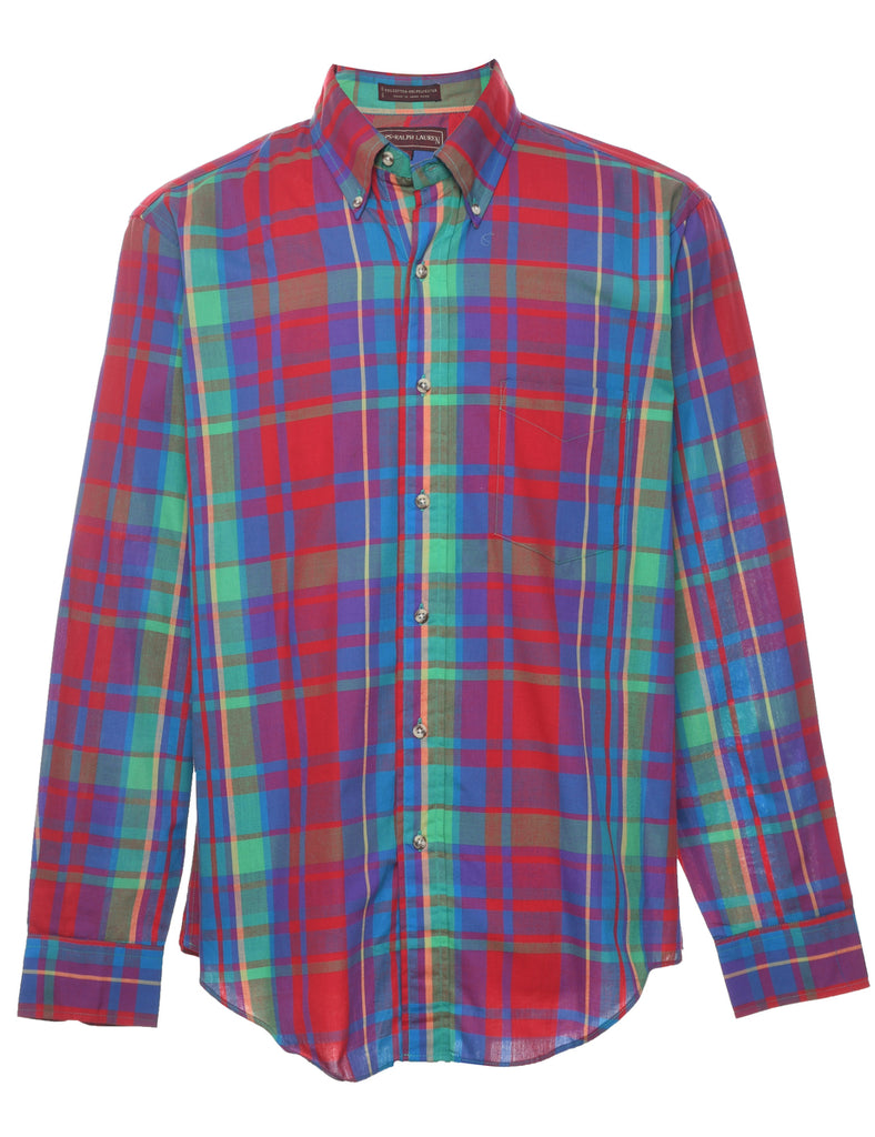 Chaps Checked Shirt - L