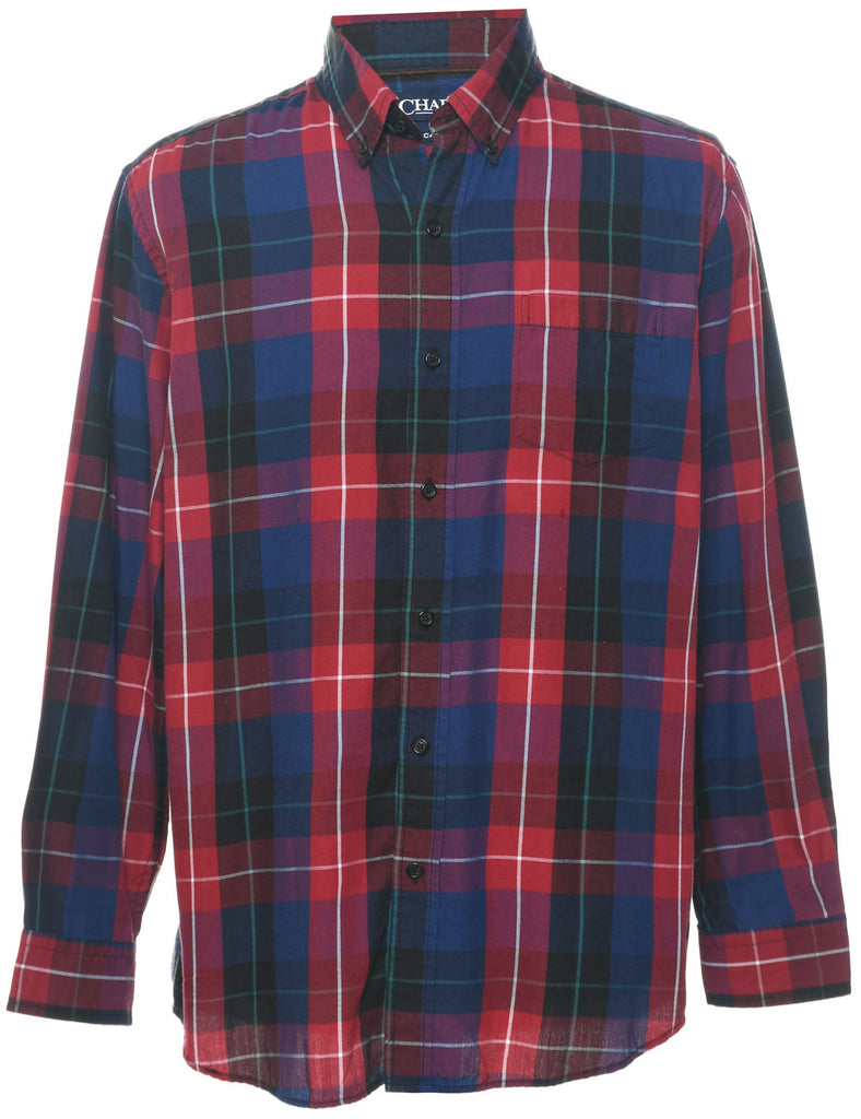 Chaps Checked Shirt - L