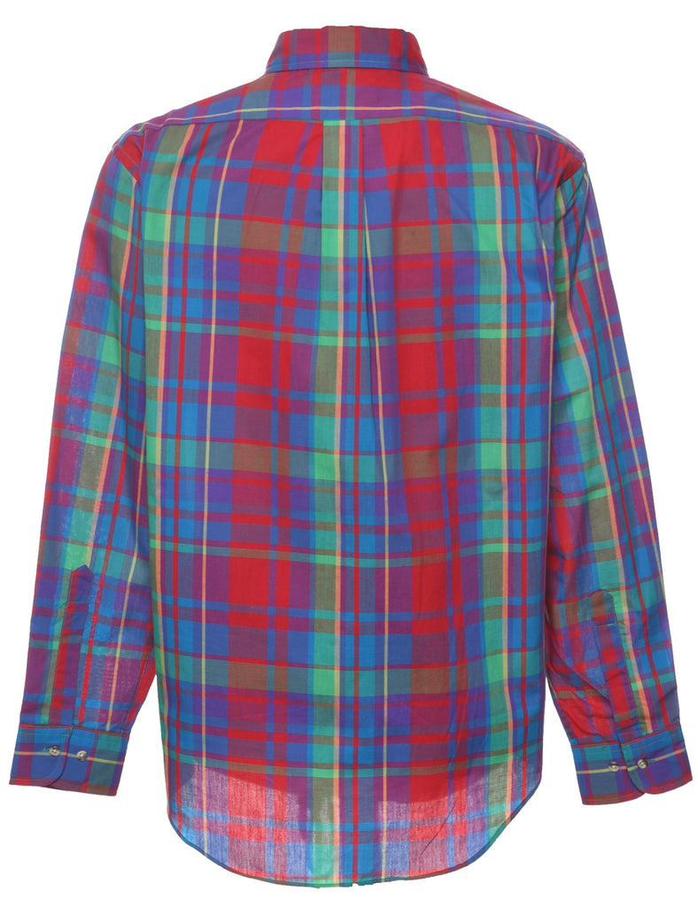 Chaps Checked Shirt - L