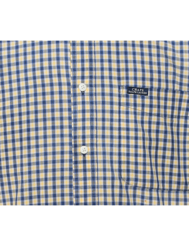 Chaps Checked Shirt - L