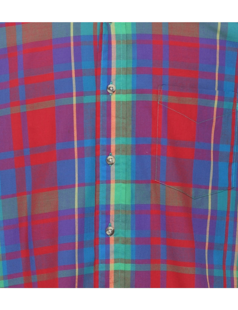 Chaps Checked Shirt - L