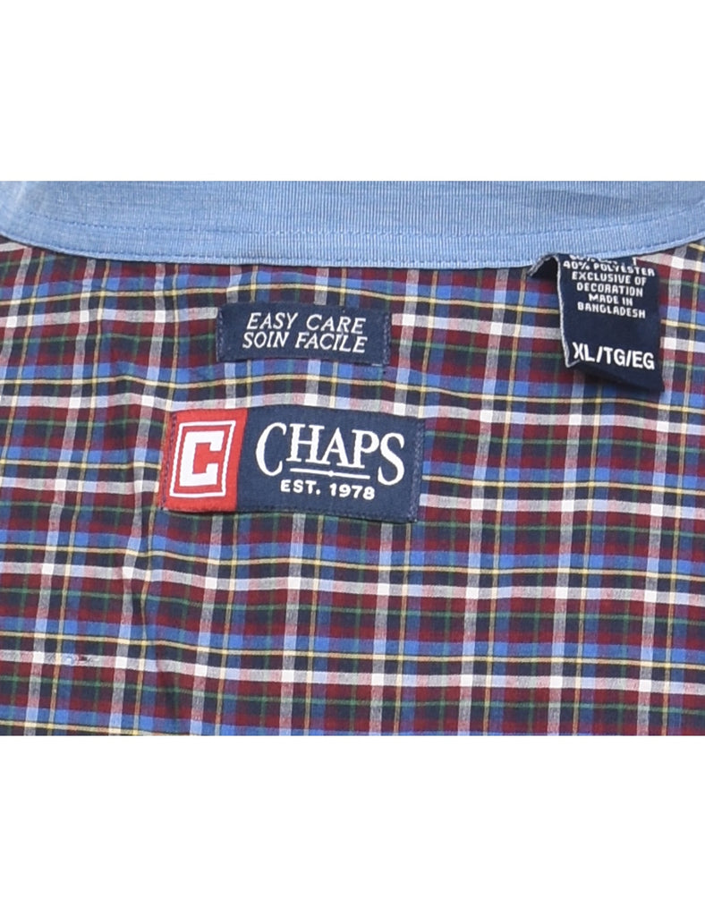 Chaps Checked Shirt - XL