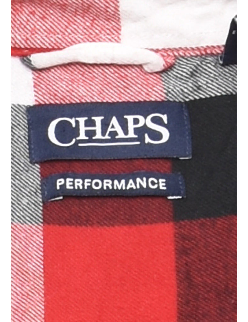 Chaps Checked Shirt - M