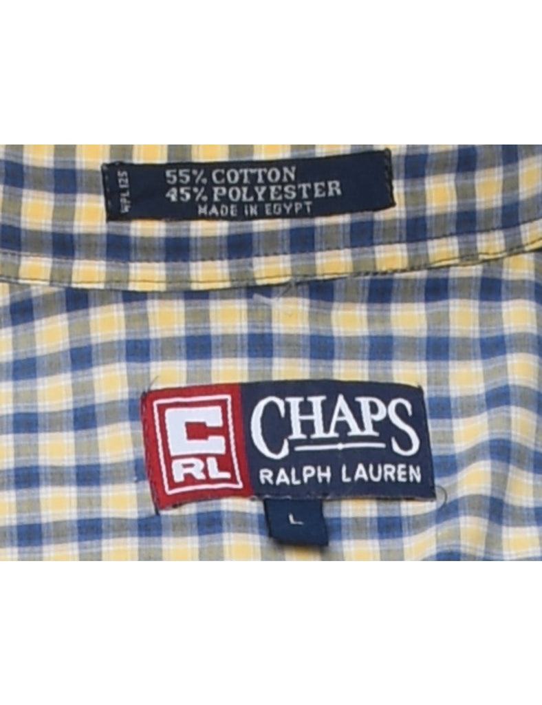 Chaps Checked Shirt - L