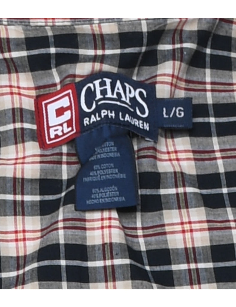 Chaps Checked Shirt - L