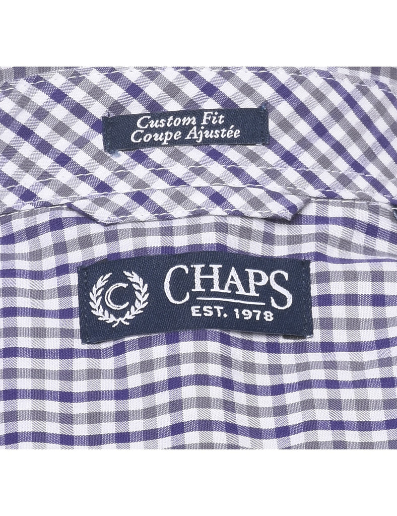 Chaps Checked Shirt - M